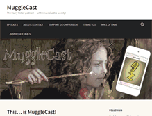 Tablet Screenshot of mugglecast.com